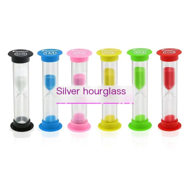 Wholesale Plastic Hourglass Timer - 30s, 1m, 3m, 8 Options