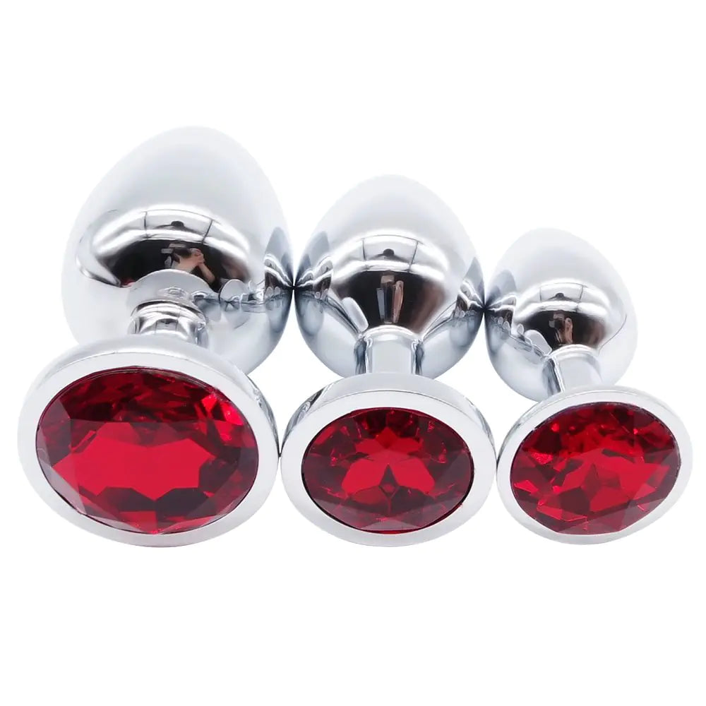 Stainless Steel Large Metal Anal Plug - Alternative Toy
