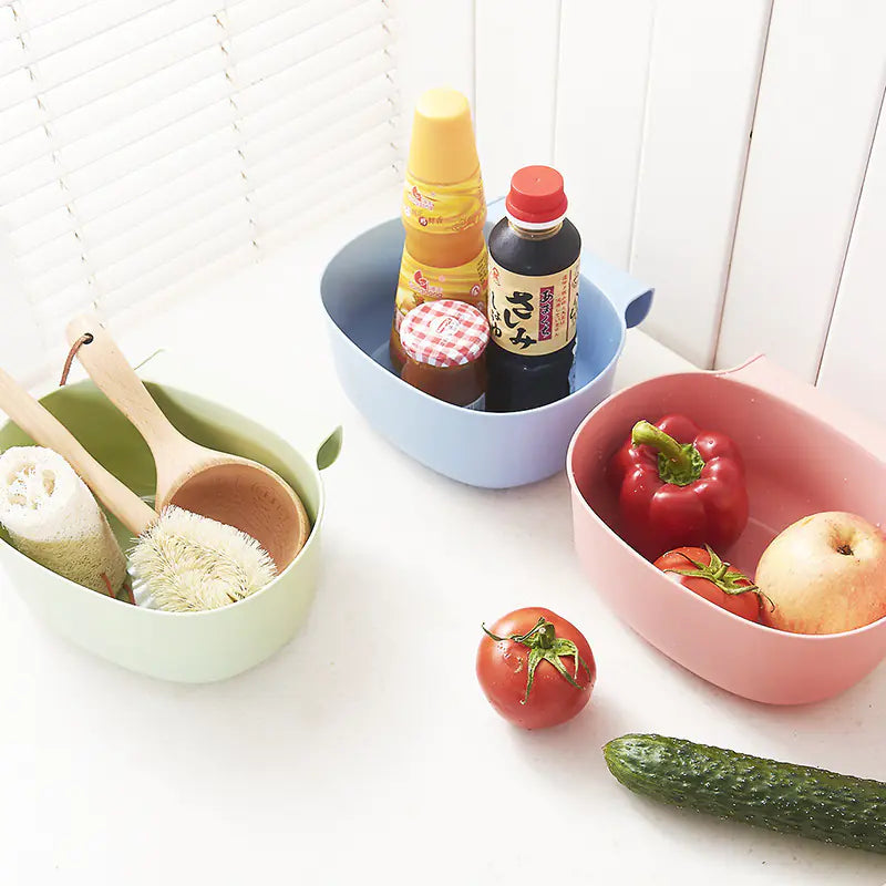 Stylish Large Hanging Kitchen Trash Can with Lidless Design