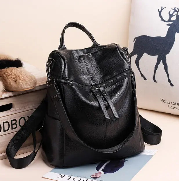 Women's Backpack - Dual Shoulder Bag