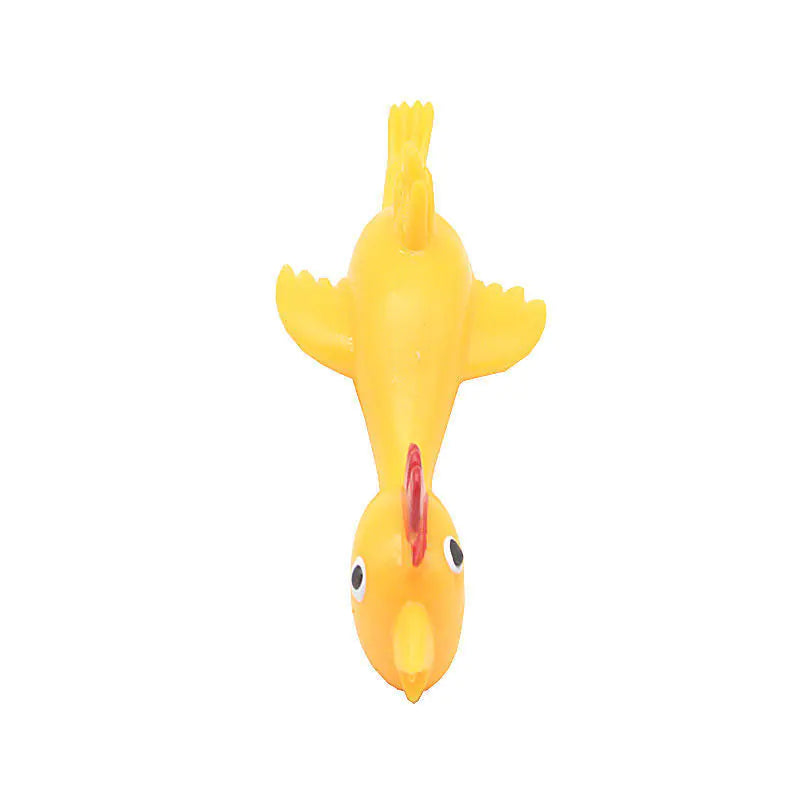 Wall Stick Slingshot Catapult Chicken Toy for Kids