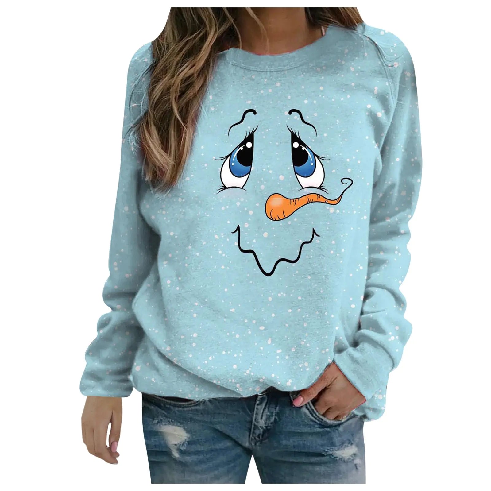 Women's Christmas Sweater Coat for Autumn and Winter