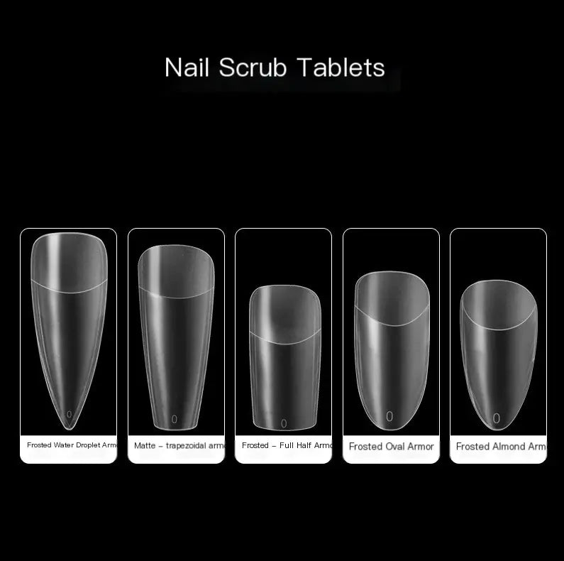 Amazon Bestselling Nail Tips - 550 Matte Almond Shape