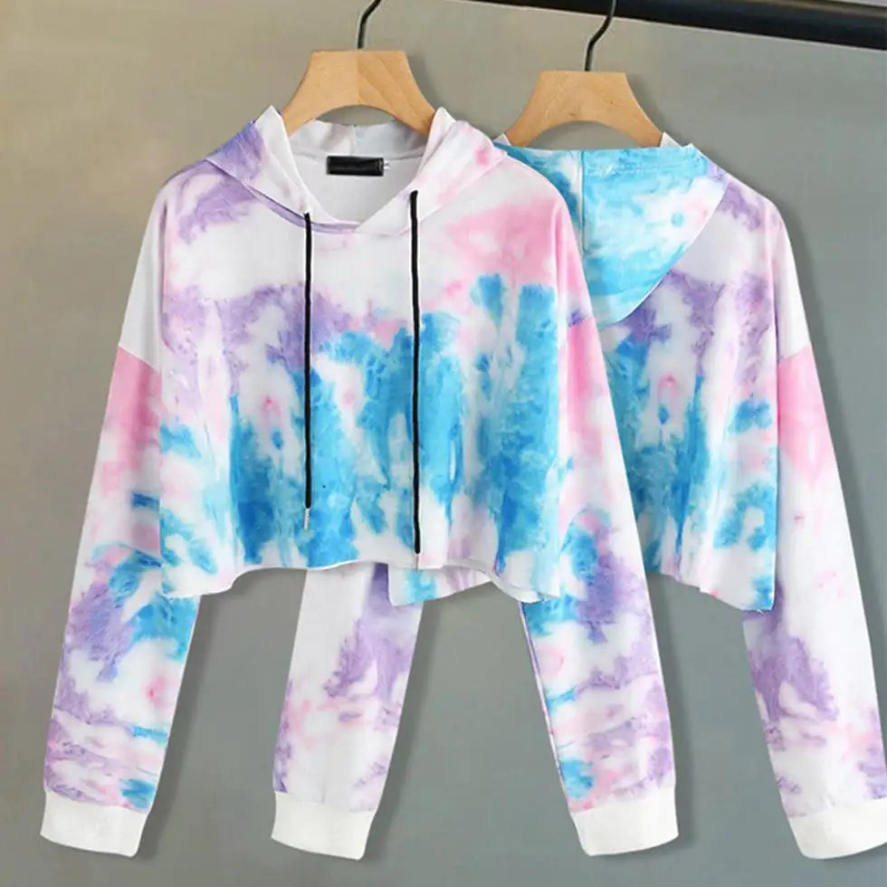 Creative Long Sleeve Sports Hoodie for Women