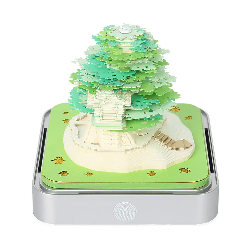 2024 Dragon Year 3D Paper Sculpture Desk Calendar