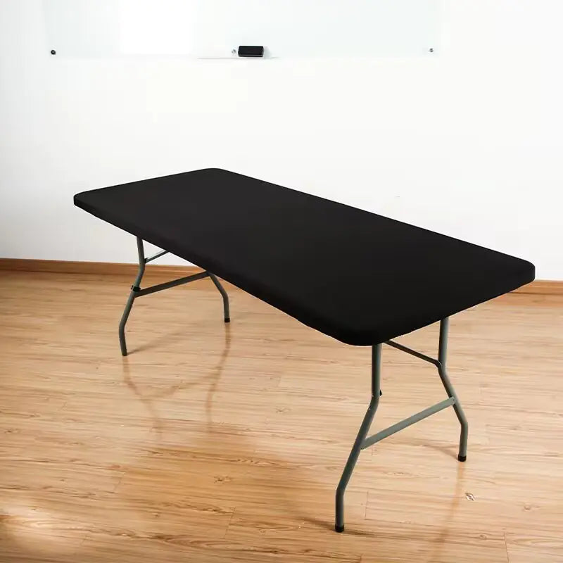 Rectangular Stretch Table Cover for Wedding Banquets