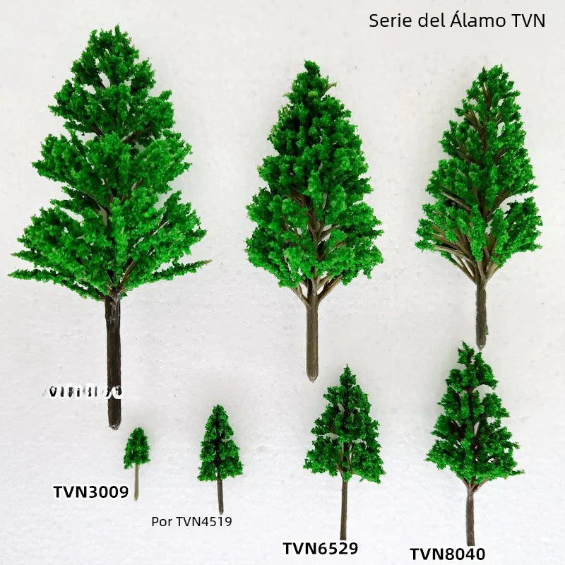 Poplar Tree Series Miniature Landscape Model Decor