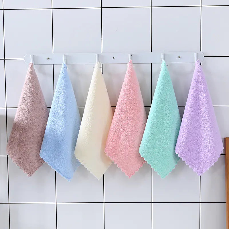 Wholesale High-Density Coral Fleece Absorbent Towels
