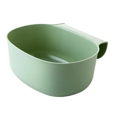 Stylish Large Hanging Kitchen Trash Can with Lidless Design
