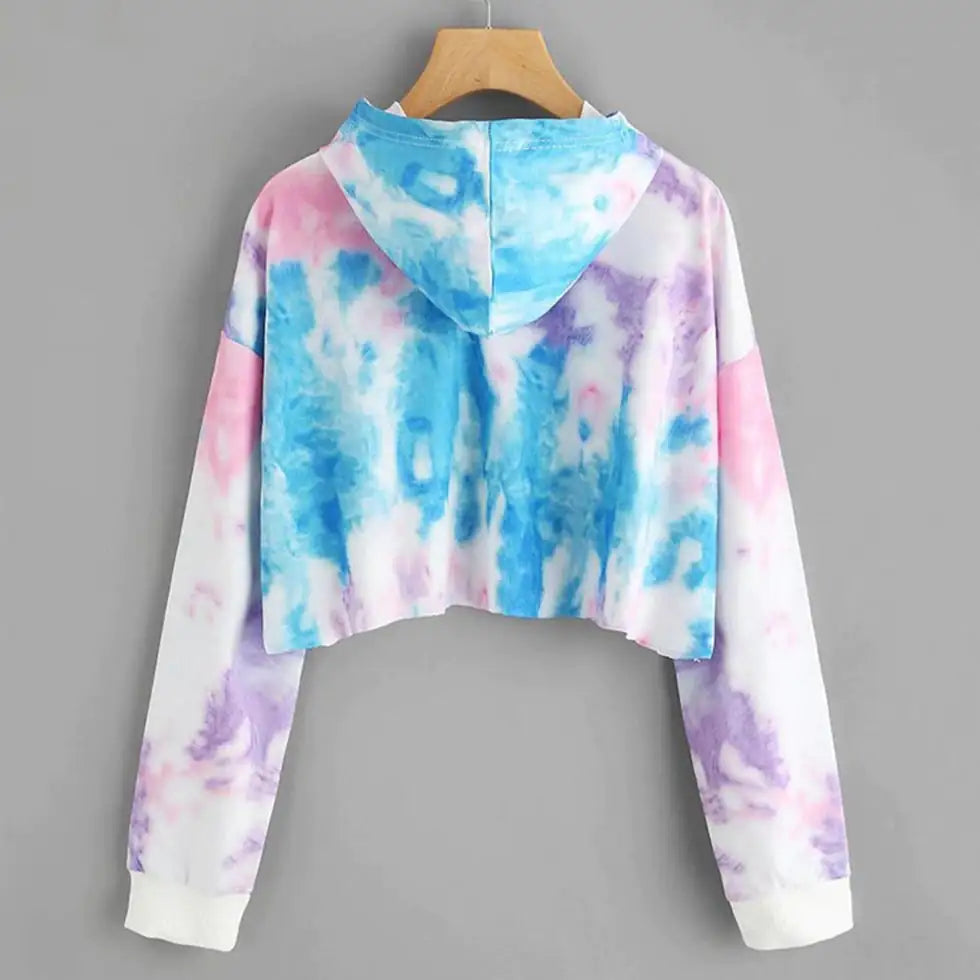 Creative Long Sleeve Sports Hoodie for Women