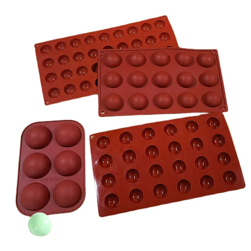 Sanjin 6-Cavity Silicone Mold for DIY Chocolate & Candy