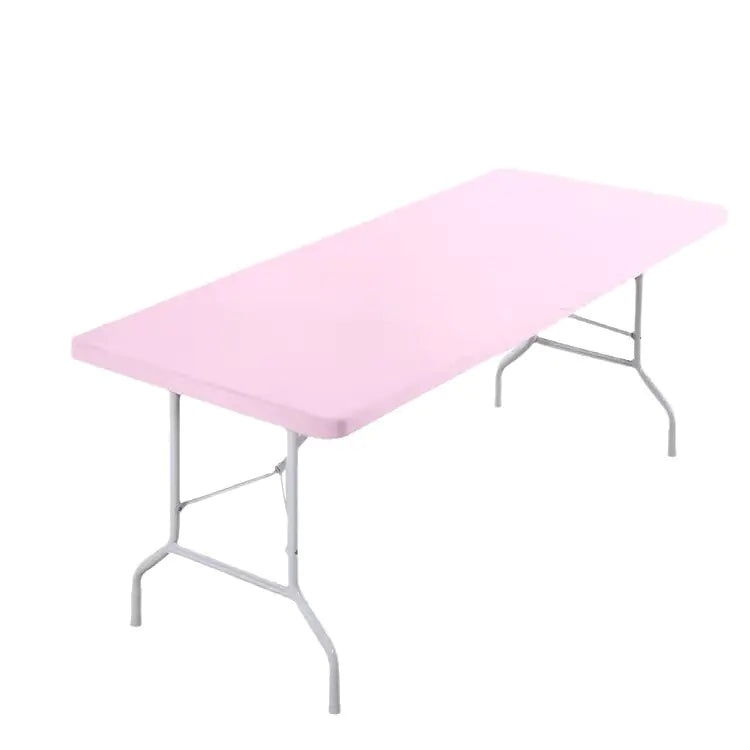 Rectangular Stretch Table Cover for Wedding Banquets