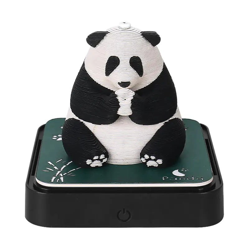 2024 Dragon Year 3D Paper Sculpture Desk Calendar