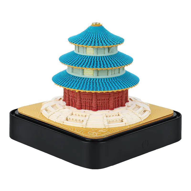 2024 Dragon Year 3D Paper Sculpture Desk Calendar