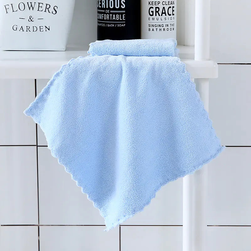 Wholesale High-Density Coral Fleece Absorbent Towels
