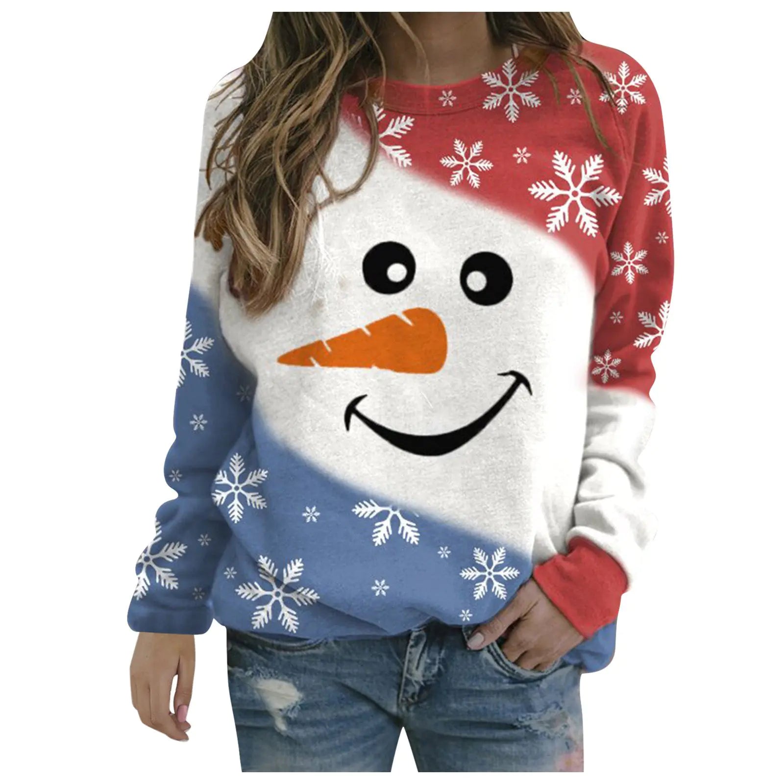 Women's Christmas Sweater Coat for Autumn and Winter